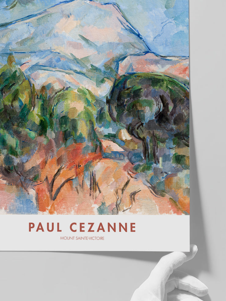 Cezanne Mont Sainte-Victoire - Art Print Poster