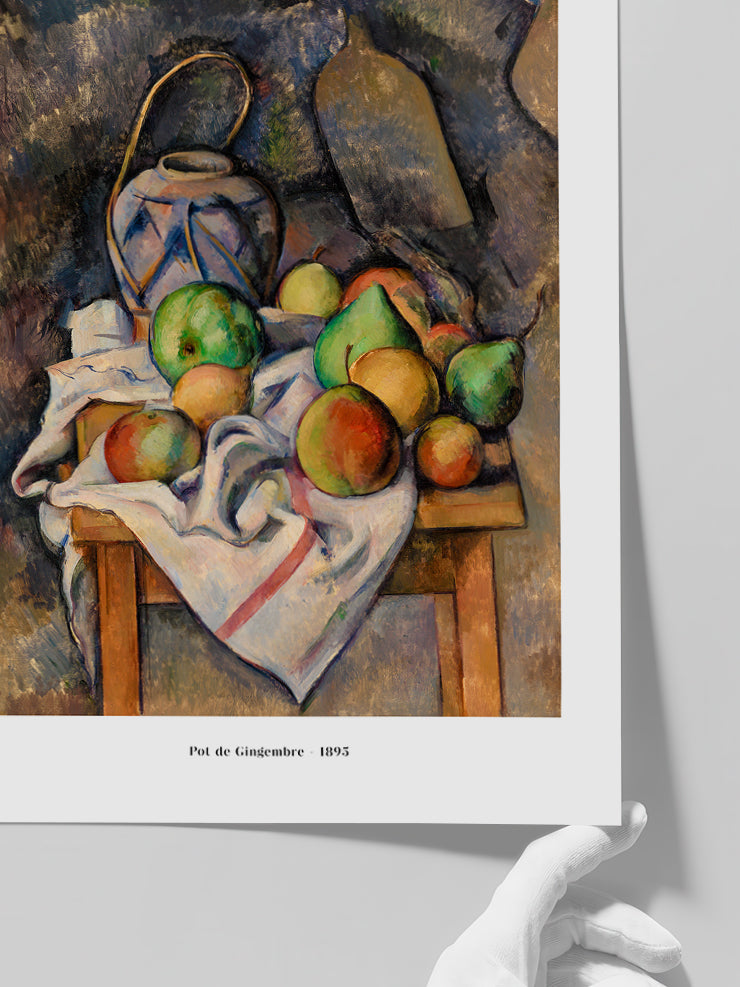 Cezanne Ginger Jar - Art Print Poster