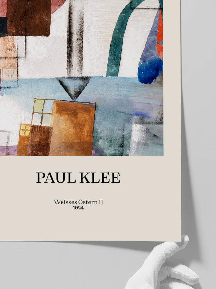 Paul Klee White Easter N2 - Art Print Poster