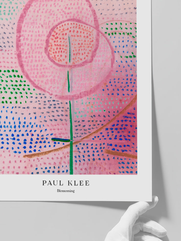 Paul Klee Blossoming - Art Print Poster