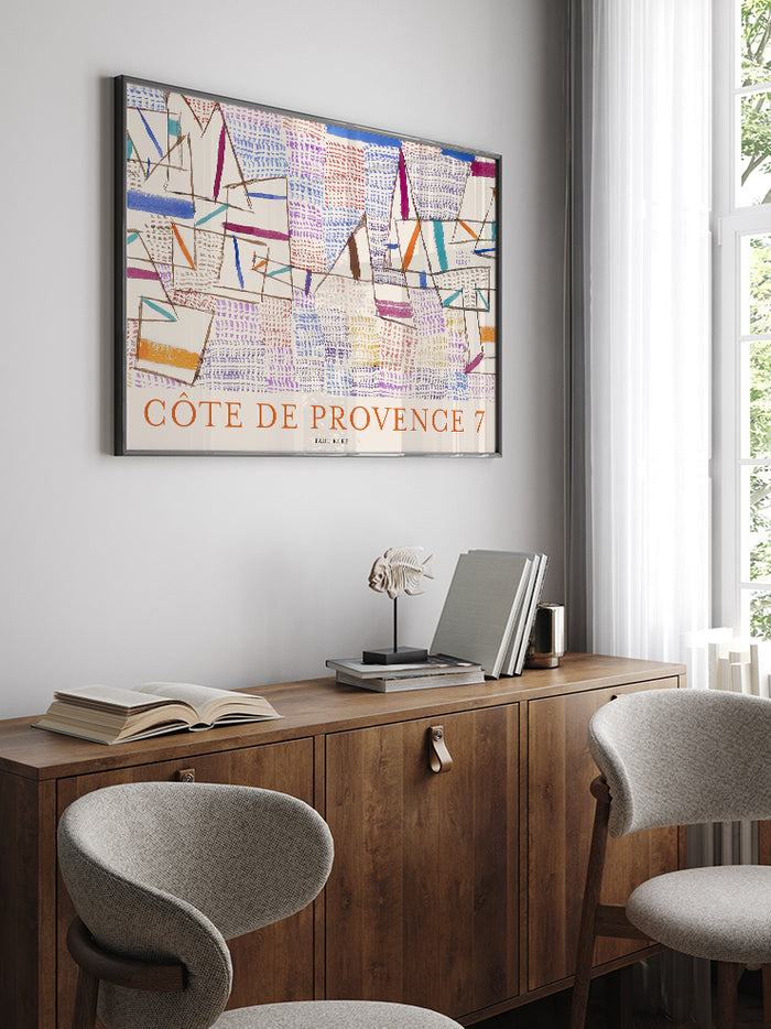 Paul Klee Côte de Provence 7 - Art Print Poster