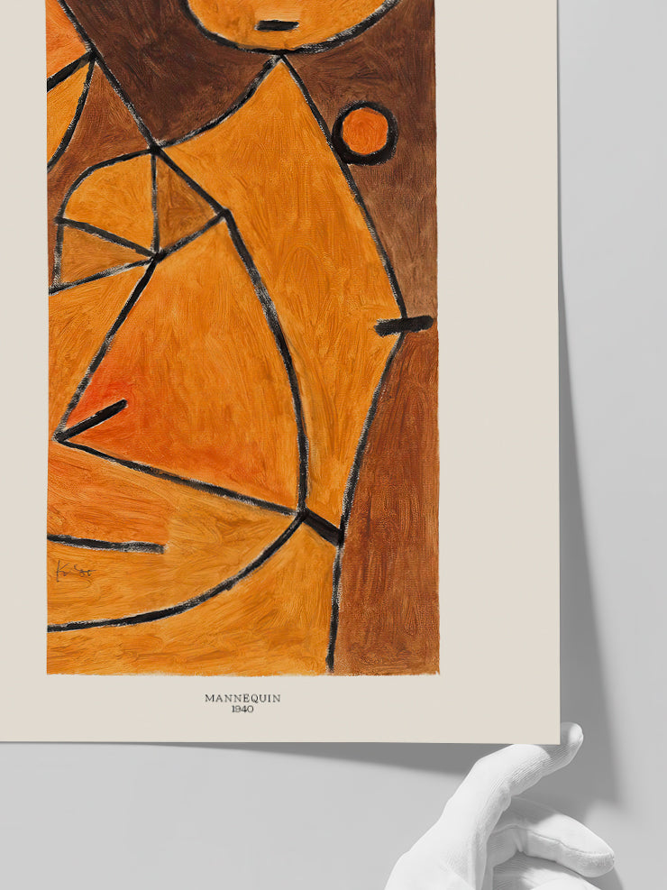 Paul Klee Mannequin - Art Print Poster