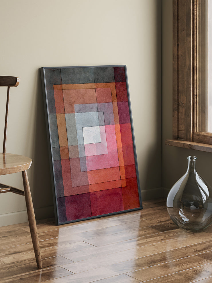 Paul Klee Polyphonic White - Art Print Poster