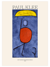 Paul Klee With An Umbrella - Art Print