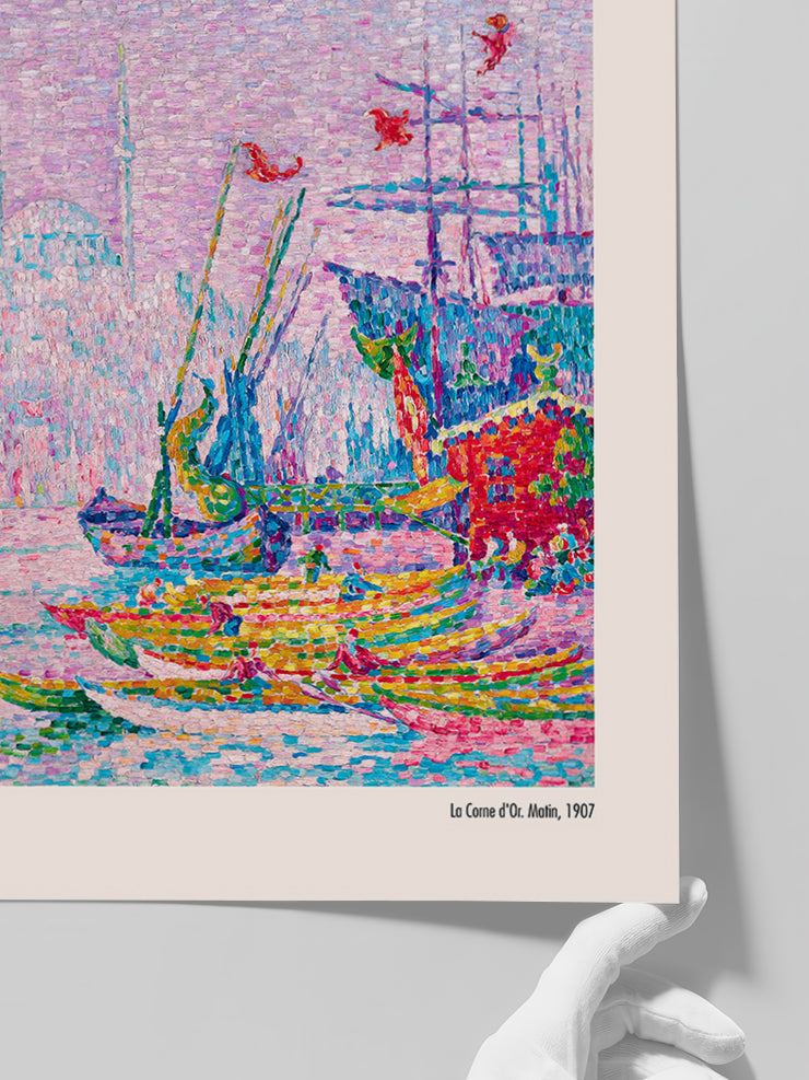 İstanbul Haliç, Paul Signac - Art Print Poster