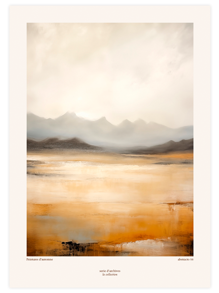 Peintures d’Automne - Poster Seti Duo Poster
