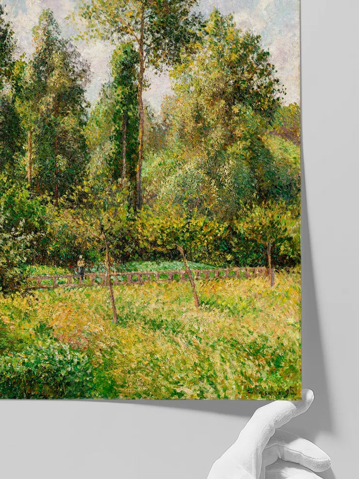 Camille Pissarro Kavaklar - Art Print