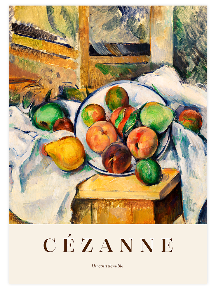 Cezanne Nature Morte - Poster Seti Duo Poster