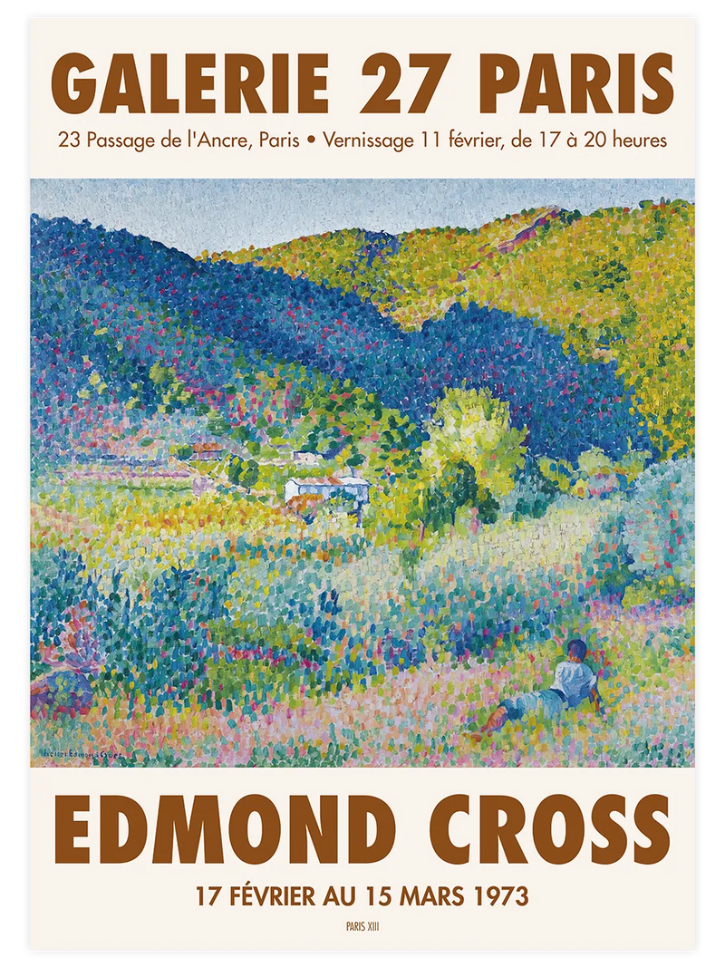 Edmond Cross Afiş N3 - Art Print Ünlü Ressamlar Poster