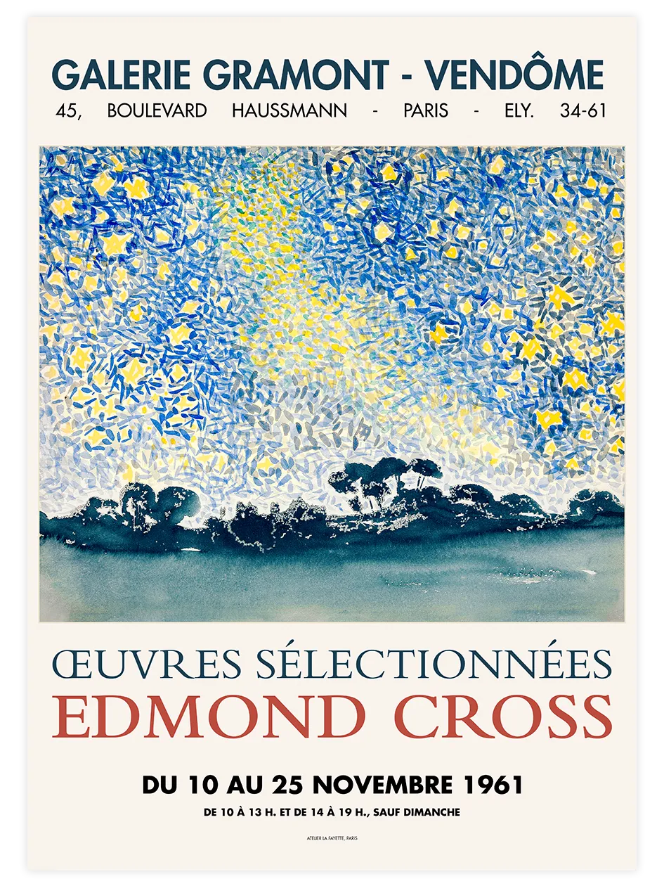 Edmond Cross Afiş N6 - Art Print Ünlü Ressamlar Poster