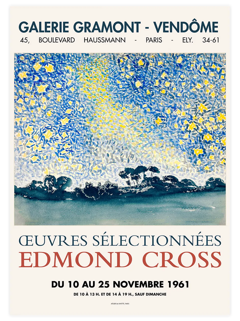 Edmond Cross Afiş N6 - Art Print Ünlü Ressamlar Poster