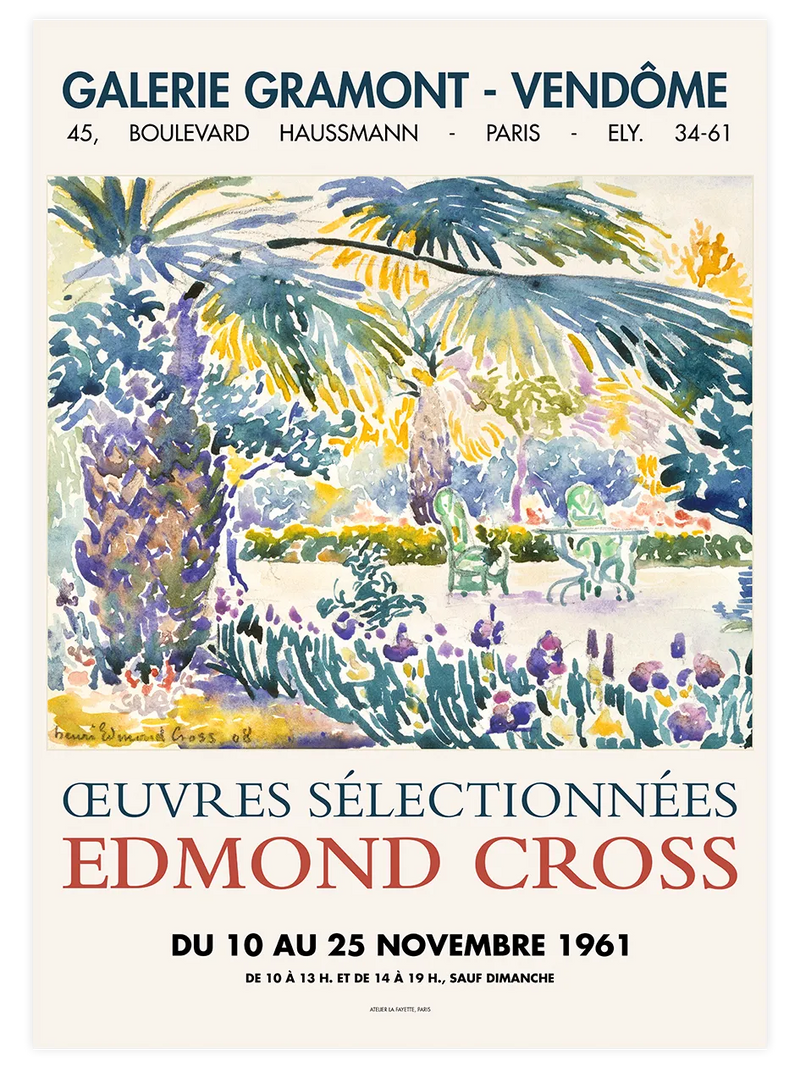 Edmond Cross Afiş N4 - Art Print Ünlü Ressamlar Poster
