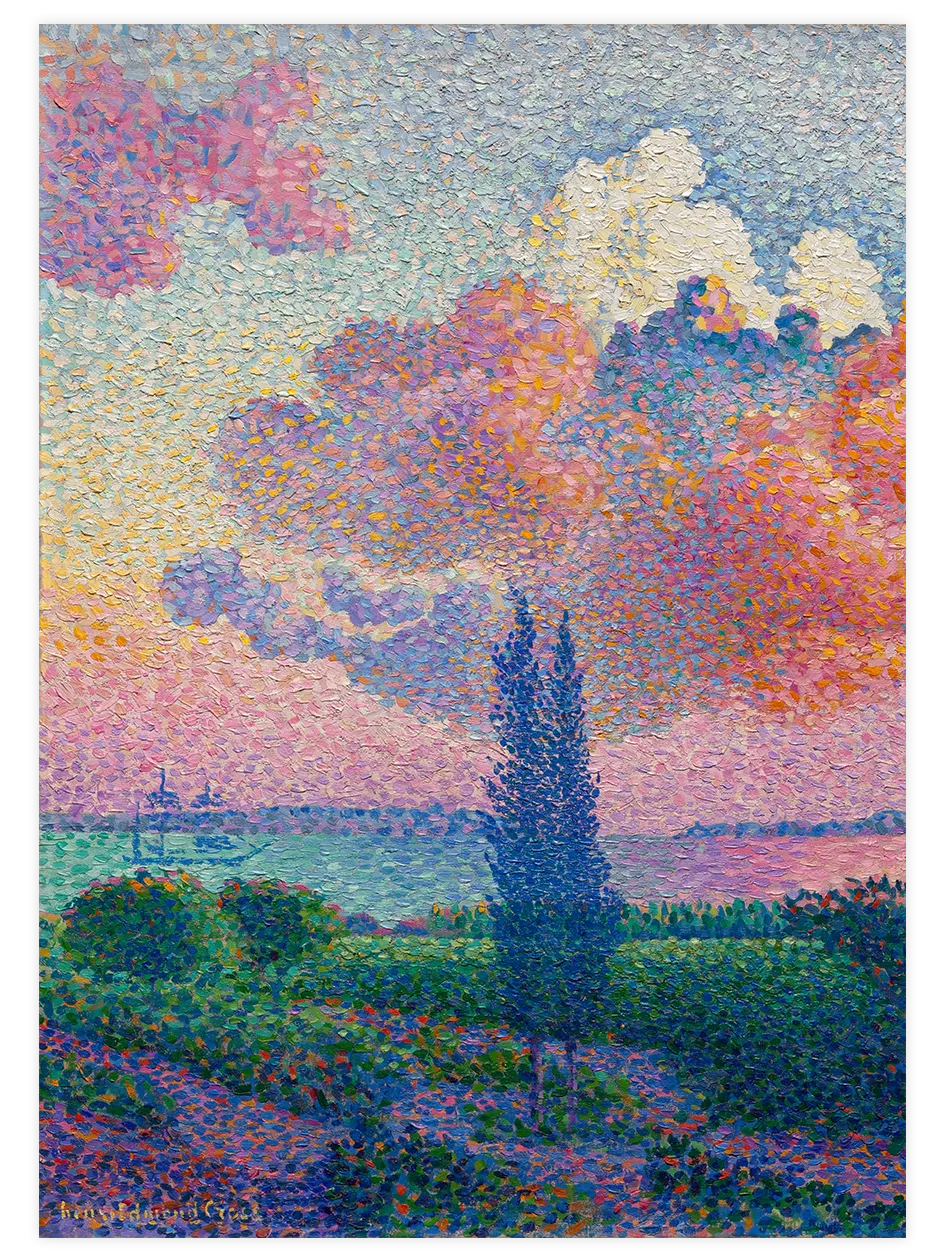 Edmond Cross The Pink Cloud - Art Print Ünlü Ressamlar Poster