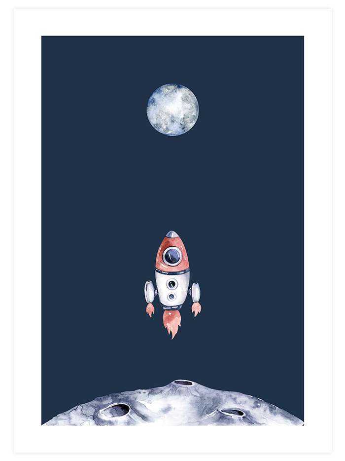 Uzaya Seyahat - Poster Seti Trio Poster