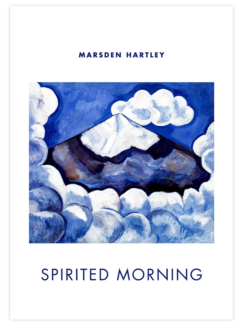 Marsden Hartley Spirited Morning - Art Print Ünlü Ressamlar Poster