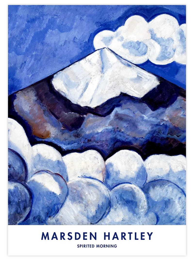 Marsden Hartley Spirited Morning - Art Print Ünlü Ressamlar Poster