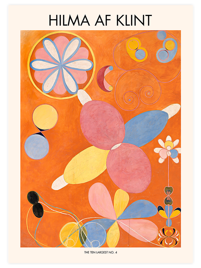 Hilma Af Klint The Ten Largest No.3 & 4 - Poster Seti Duo