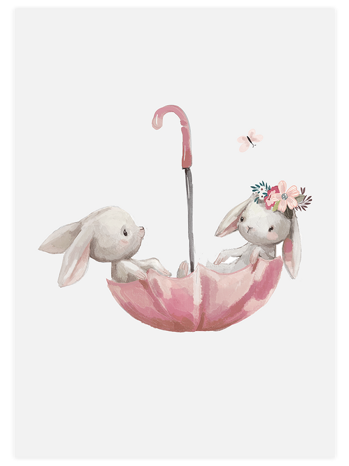 Şirin Bambi & Tavşanlar - Poster Seti Duo Poster