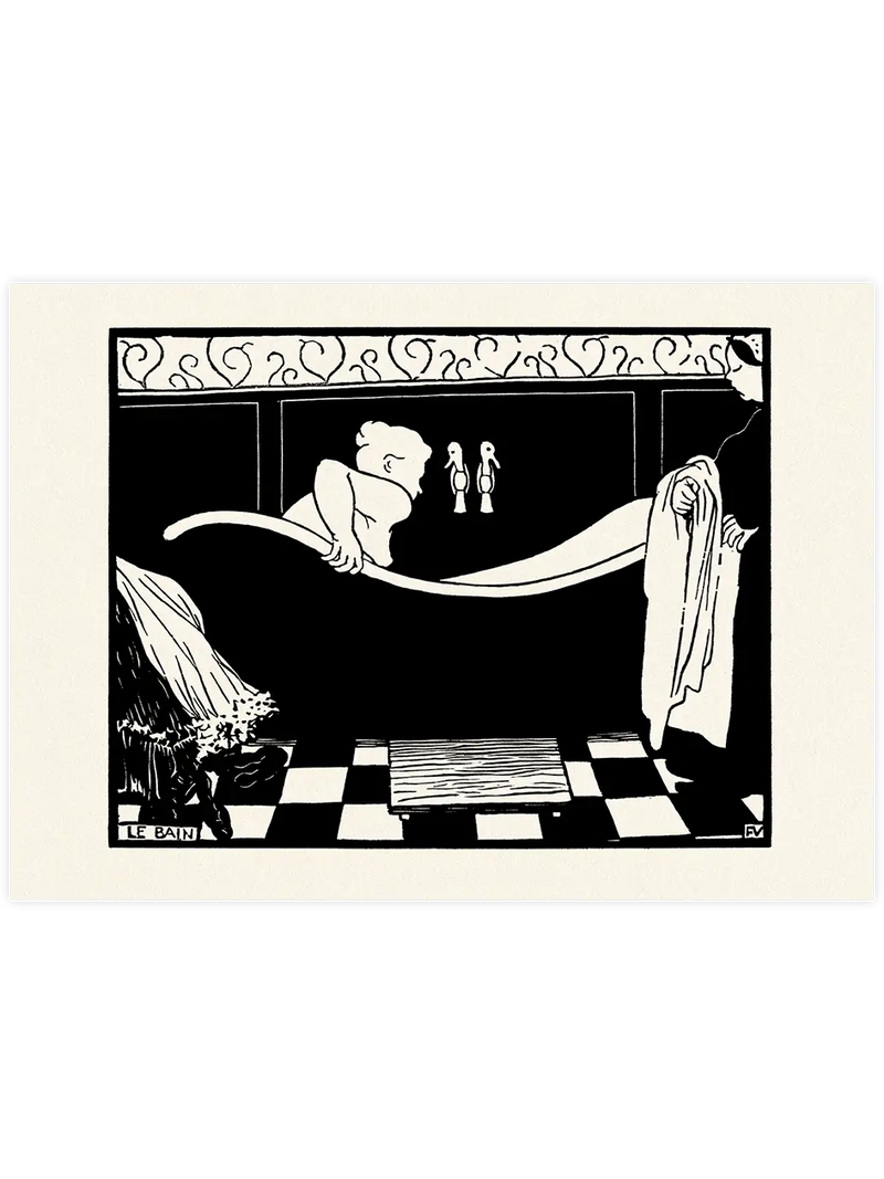 Félix Vallotton The Bath - Art Print Ünlü Ressamlar Poster