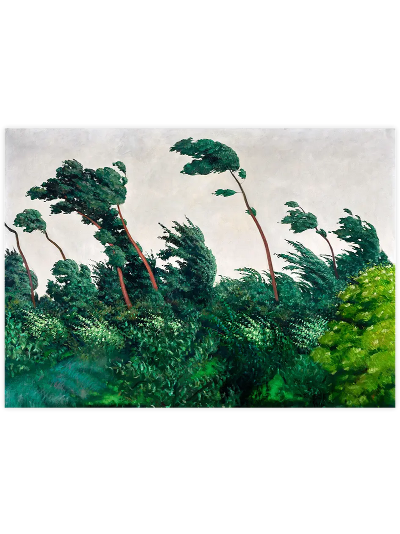 Felix Vallotton The Wind - Art Print Ünlü Ressamlar Poster