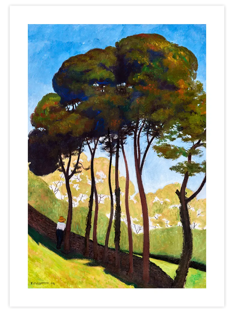 Félix Vallotton The Big Trees, Around Honfleur - Art Print Ünlü Ressamlar Poster