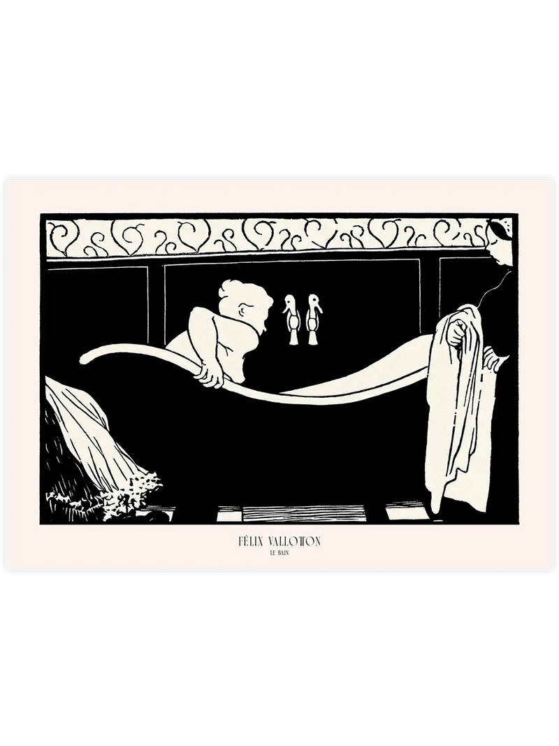 Félix Vallotton Le Bain - Art Print Ünlü Ressamlar Poster