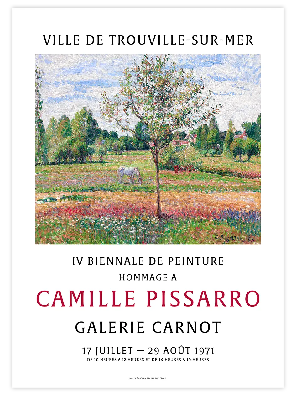 Camille Pissarro Afiş N2 - Art Print Ünlü Ressamlar Poster