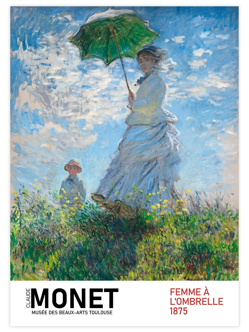Claude Monet Afiş N2 - Art Print Ünlü Ressamlar Poster