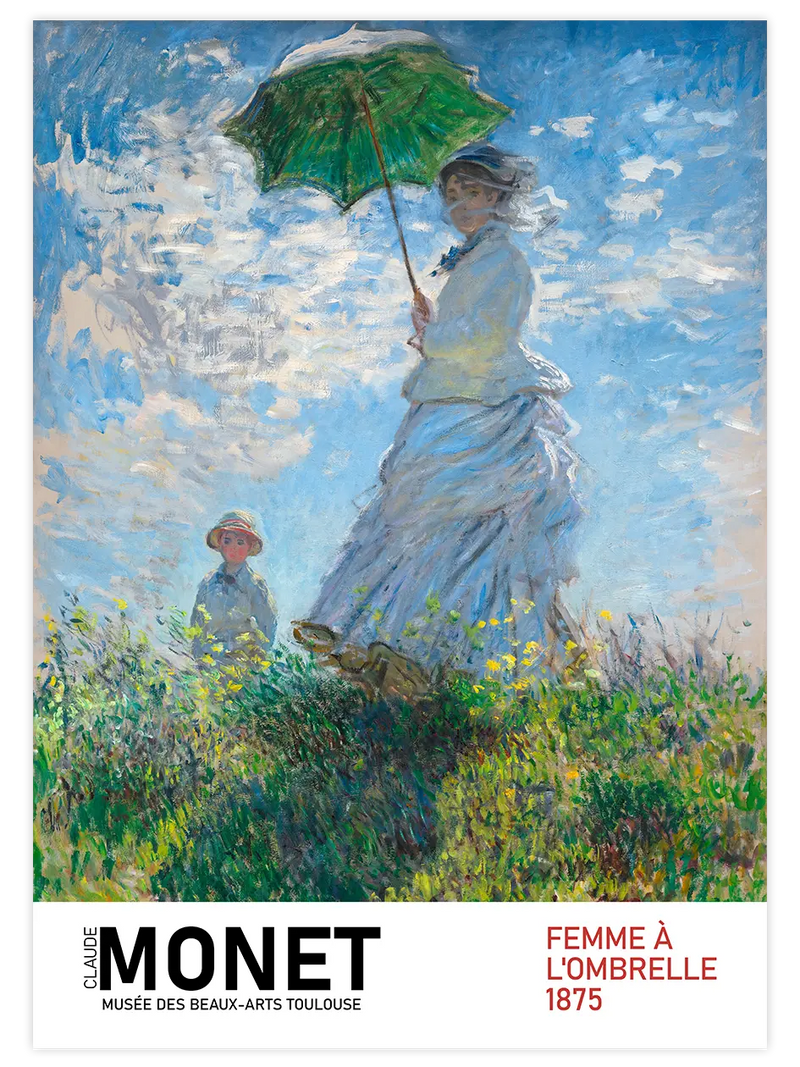 Claude Monet Afiş N2 - Art Print Ünlü Ressamlar Poster