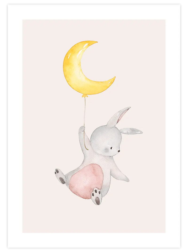 Tavşancık - Art Print Çocuk Odası Poster