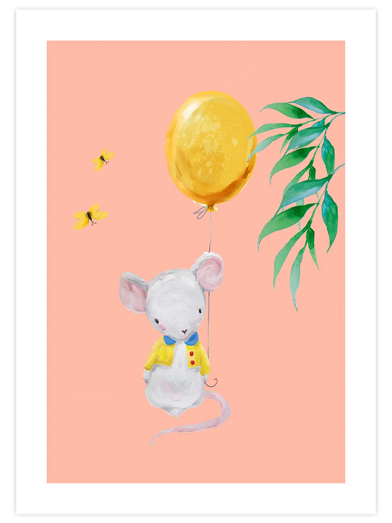 Minik Fare - Art Print Çocuk Odası Poster