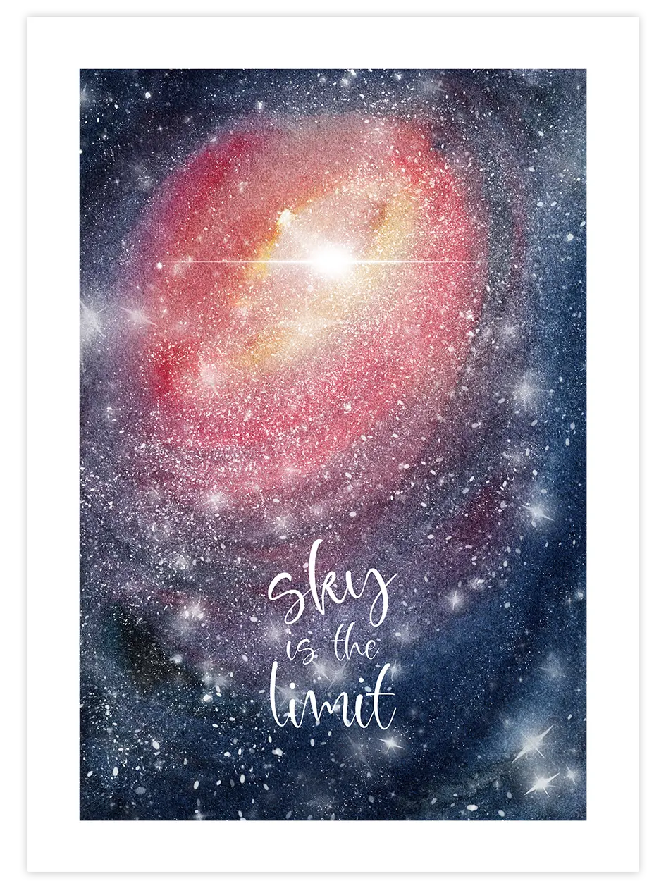 Your Limit - Art Print Çocuk Odası Poster