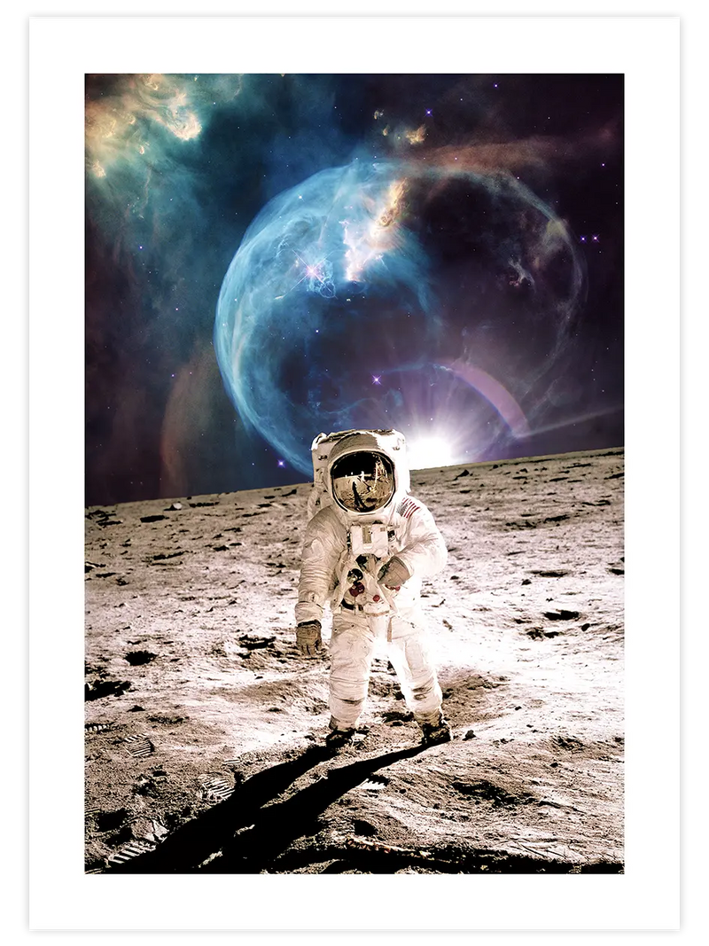 Uzay Yolculuğu N2 - Art Print Fotoğraflar Poster