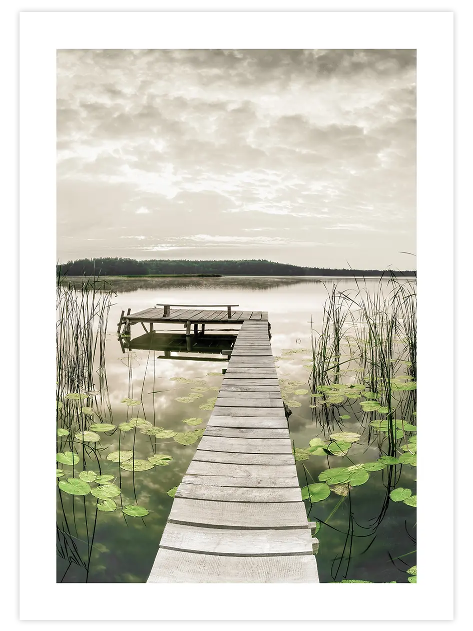 Path to Silence - Art Print Fotoğraflar Poster