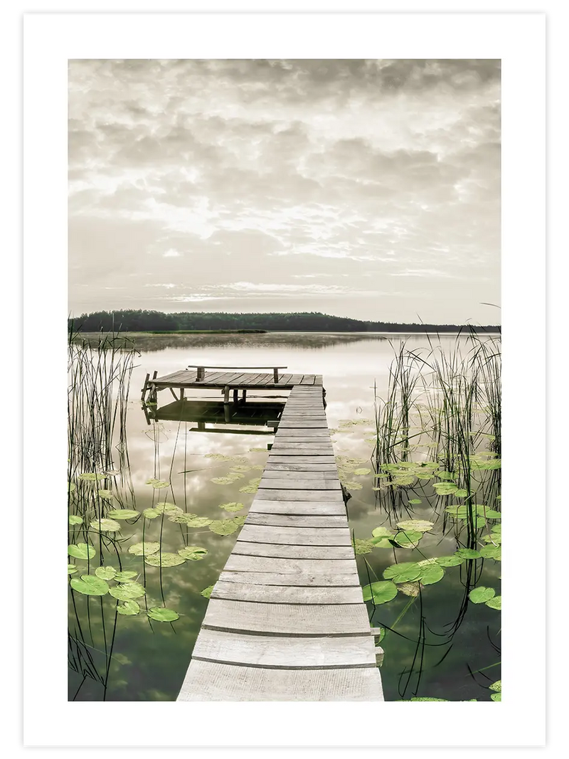 Path to Silence - Art Print Fotoğraflar Poster