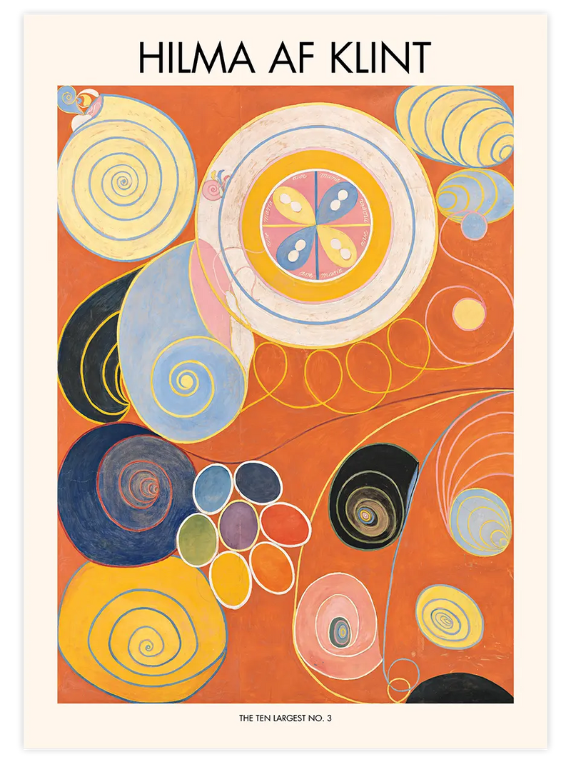 Hilma Af Klint The Ten Largest No3 - Art Print Ünlü Ressamlar Poster