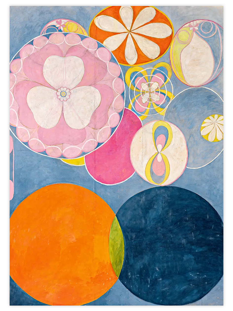 Hilma Af Klint The Ten Largest No.2 - Art Print Ünlü Ressamlar Poster