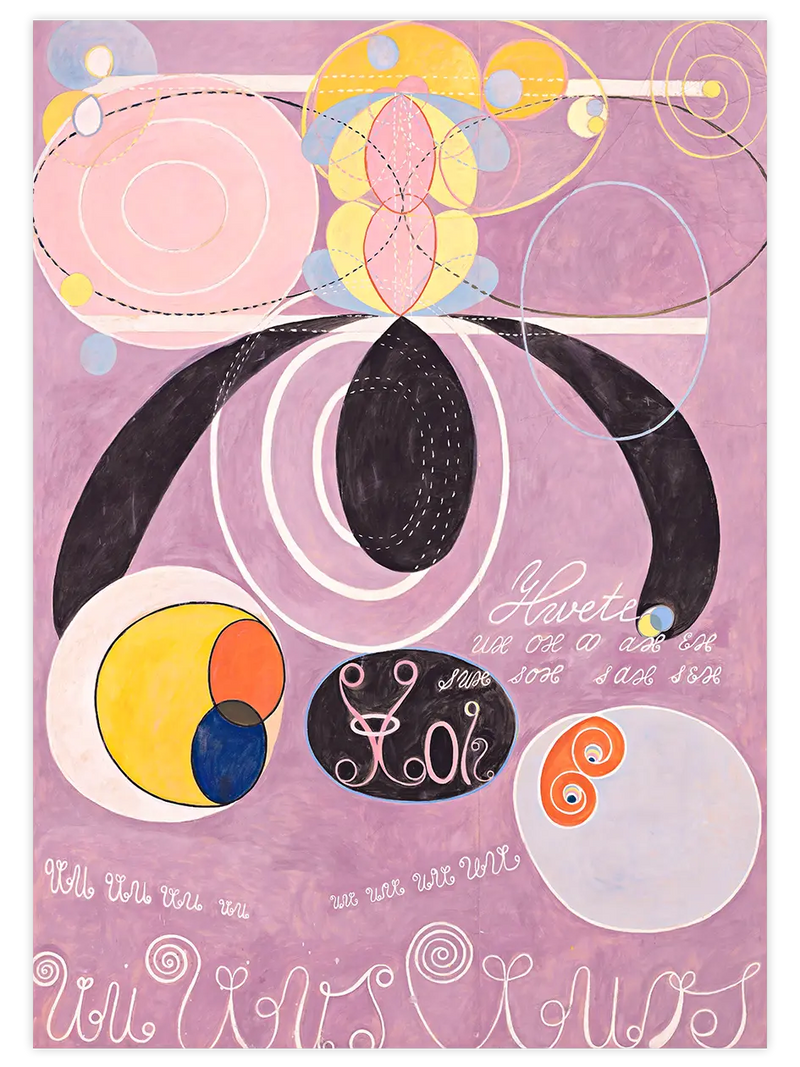 Hilma Af Klint The Ten Largest No.6 - Art Print Ünlü Ressamlar Poster