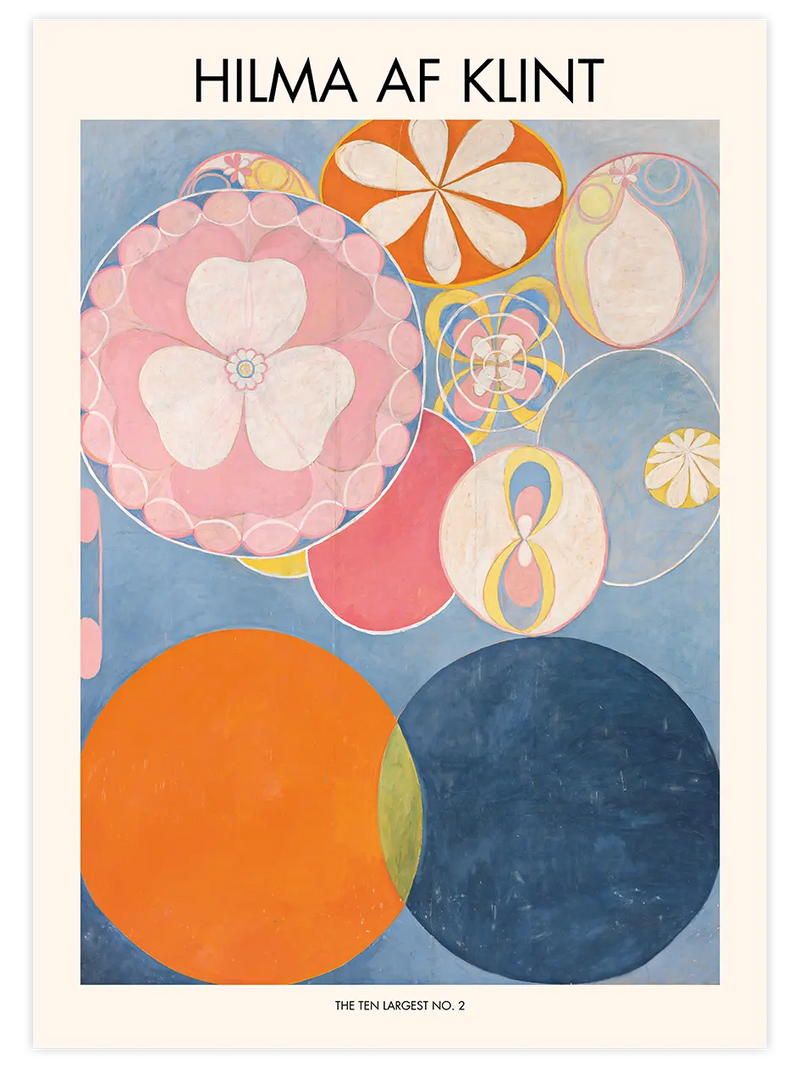 Hilma Af Klint The Ten Largest No2 - Art Print Ünlü Ressamlar Poster