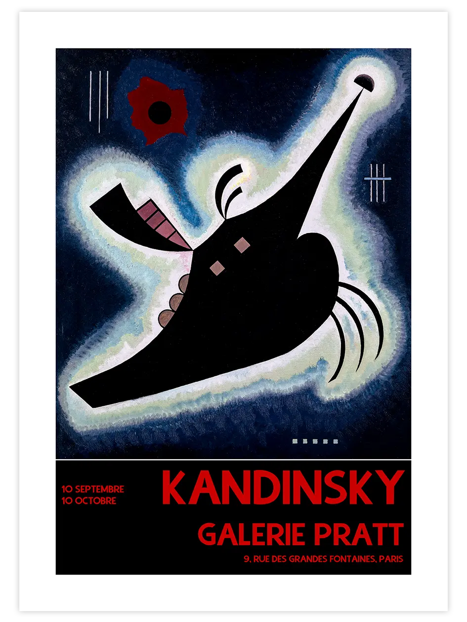 Kandinsky Afiş N5 - Art Print Ünlü Ressamlar Poster