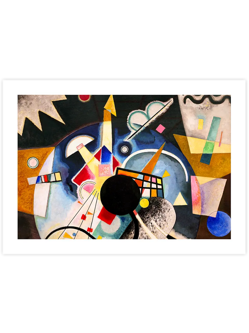 Kandinsky A Center - Art Print Ünlü Ressamlar Poster
