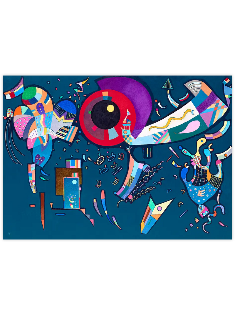Kandinsky Çemberin Etrafında - Art Print Ünlü Ressamlar Poster