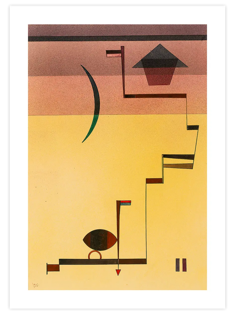 Kandinsky Art N9 - Art Print Ünlü Ressamlar Poster