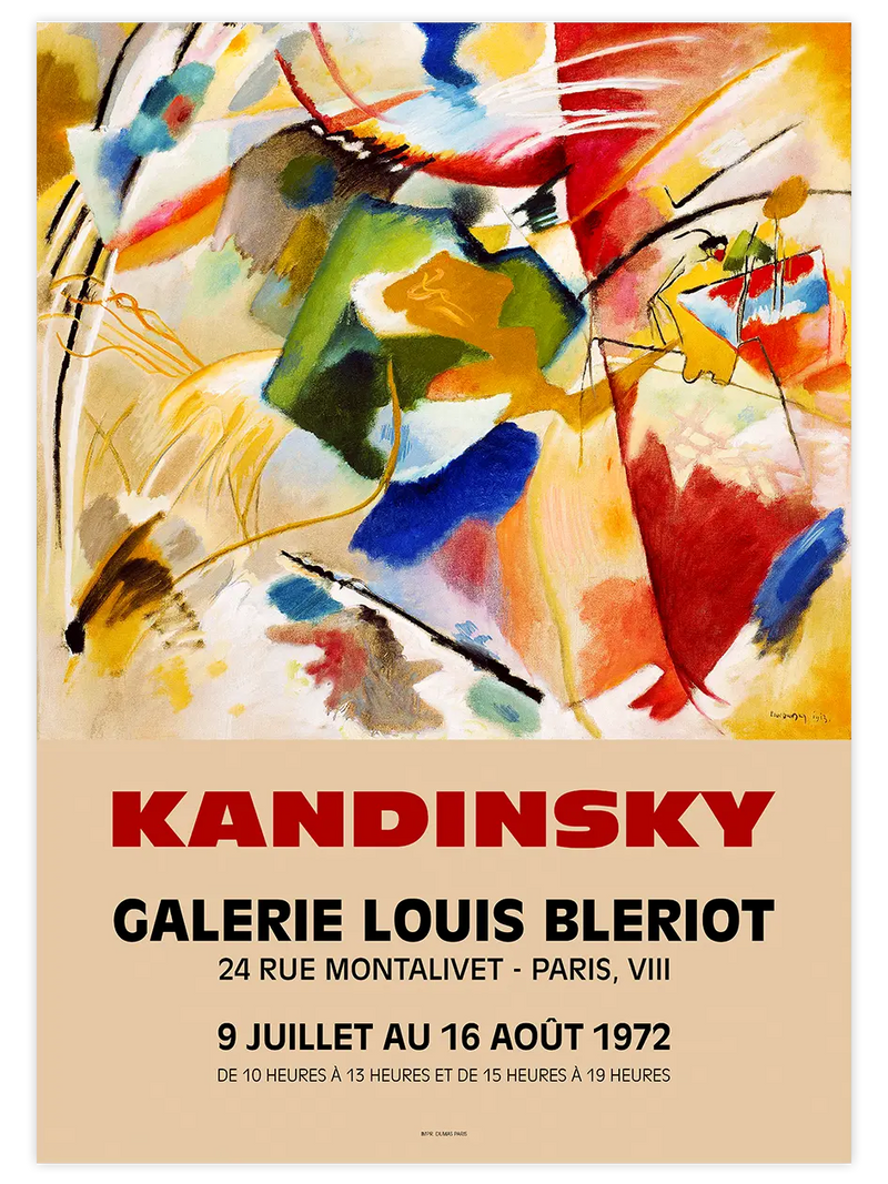 Kandinsky Afiş N15 - Art Print Ünlü Ressamlar Poster