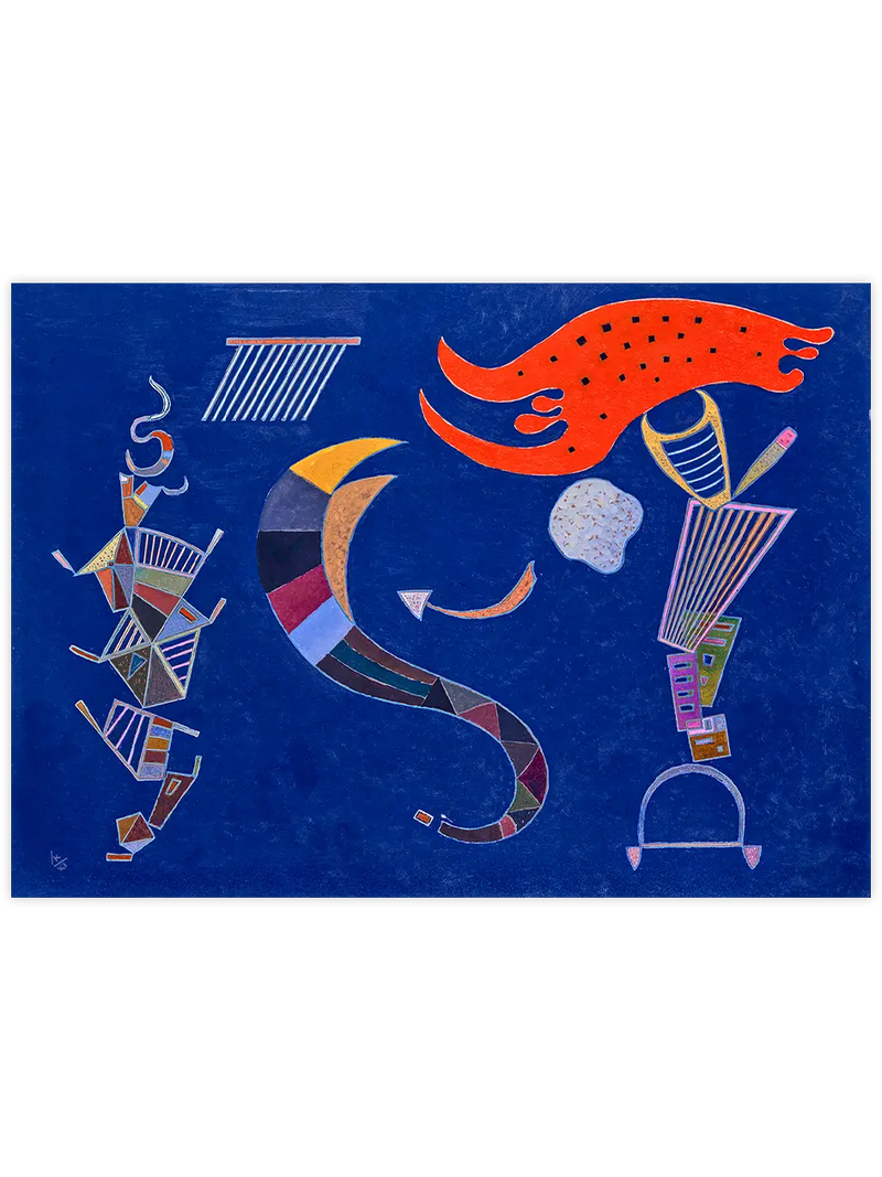 Kandinsky The Arrow - Art Print Ünlü Ressamlar Poster