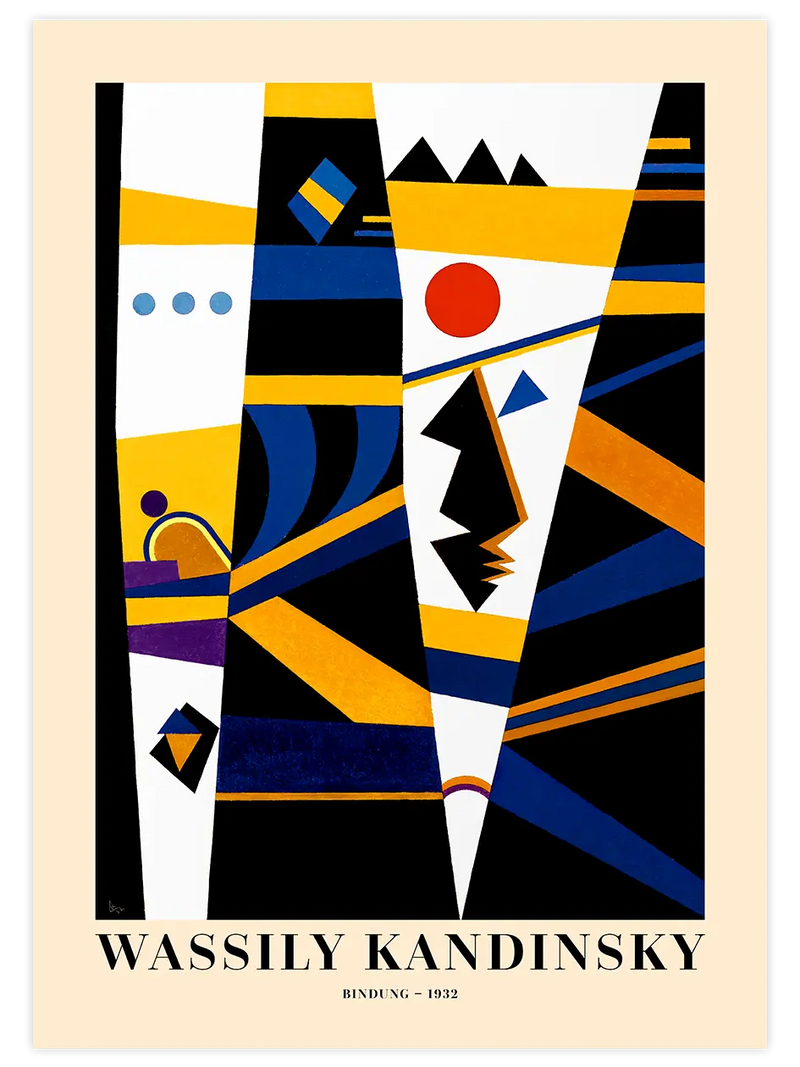 Kandinsky Binding - Art Print Ünlü Ressamlar Poster