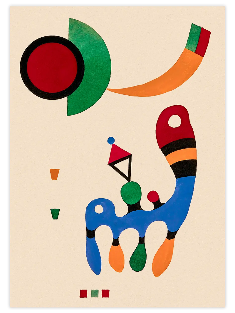Kandinsky Composition - Art Print Ünlü Ressamlar Poster