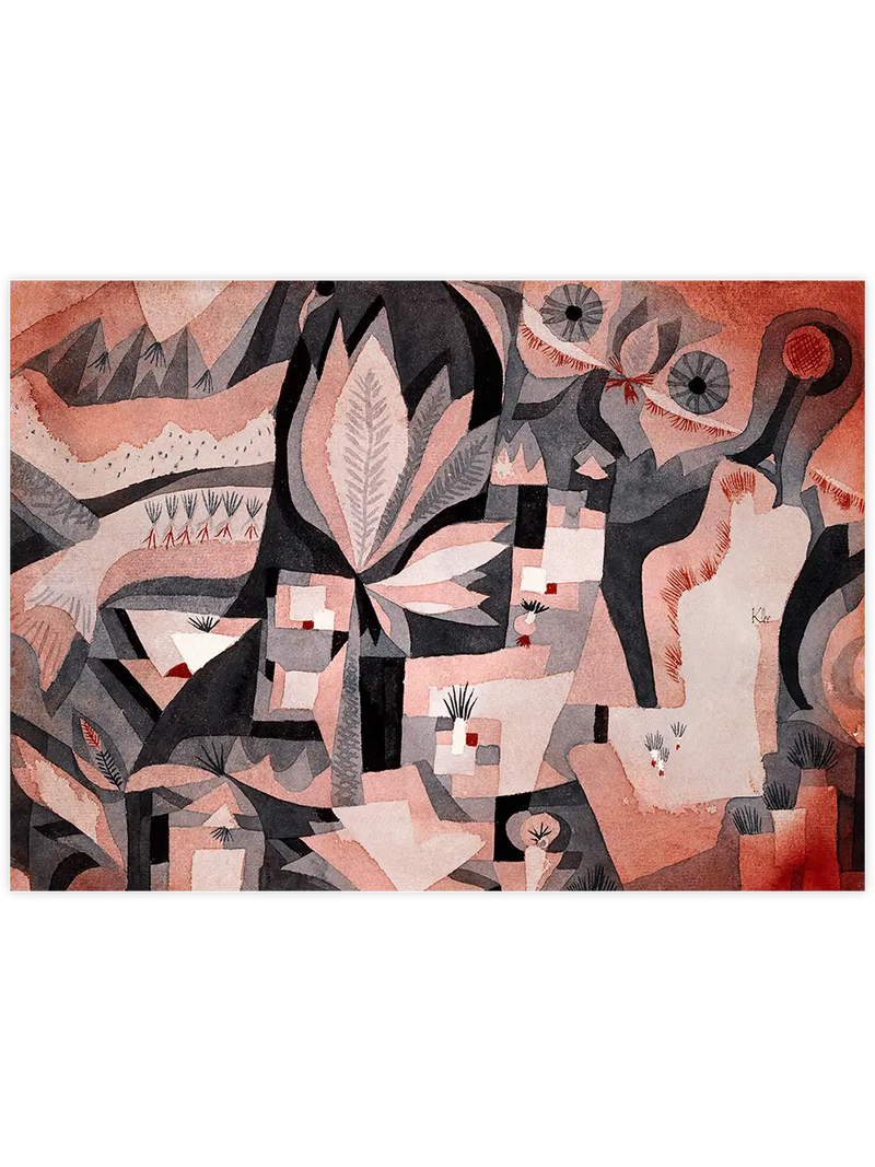 Klee Dry Cool Garden - Art Print Ünlü Ressamlar Poster