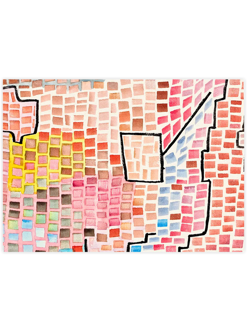 Klee Fertility Tended To - Art Print Ünlü Ressamlar Poster