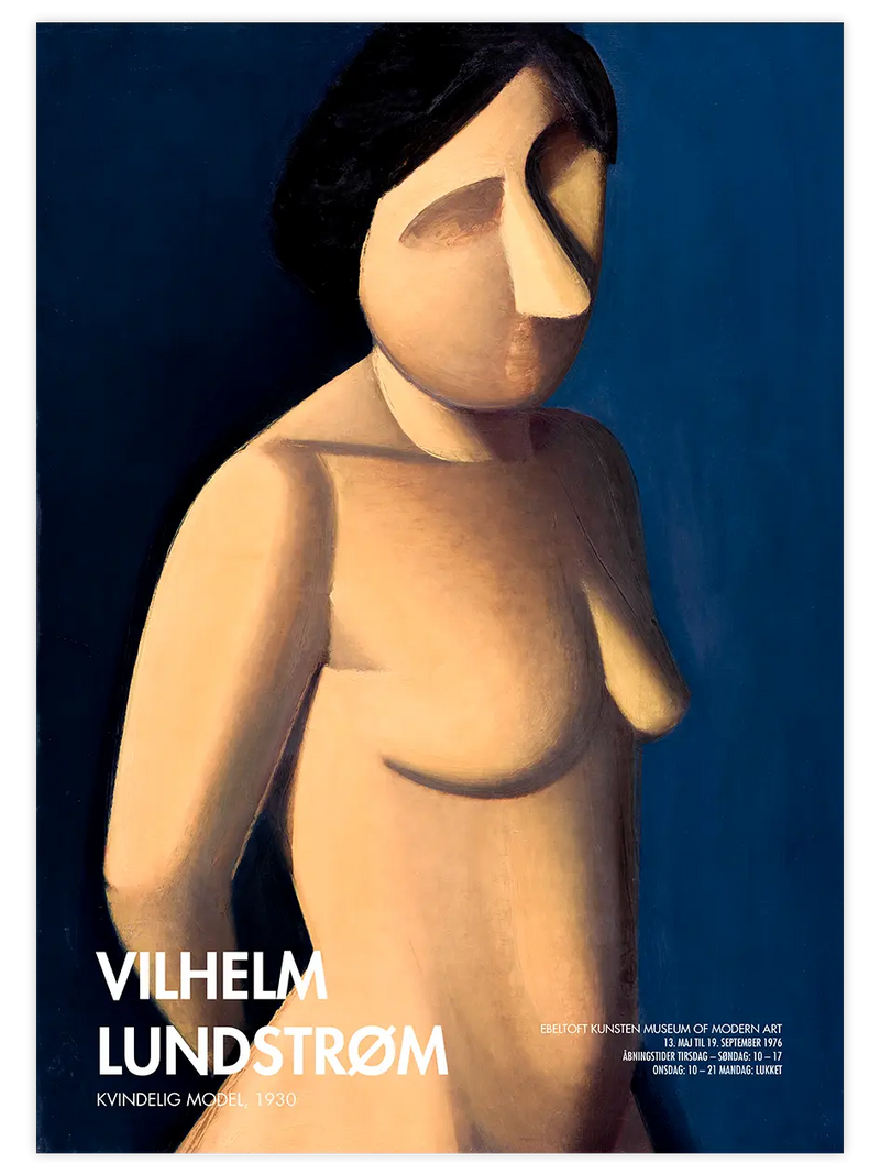 Vilhelm Lundstrom Afiş N4 - Art Print Ünlü Ressamlar Poster
